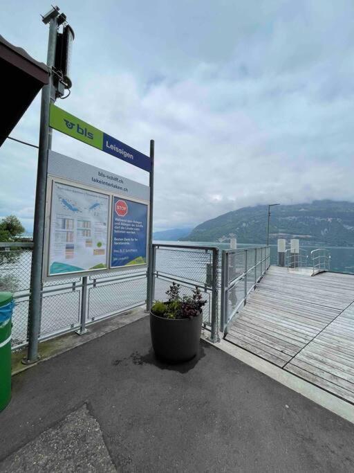 Forest View Apartment In Leissigen By Interlaken With No Kitchen Bagian luar foto