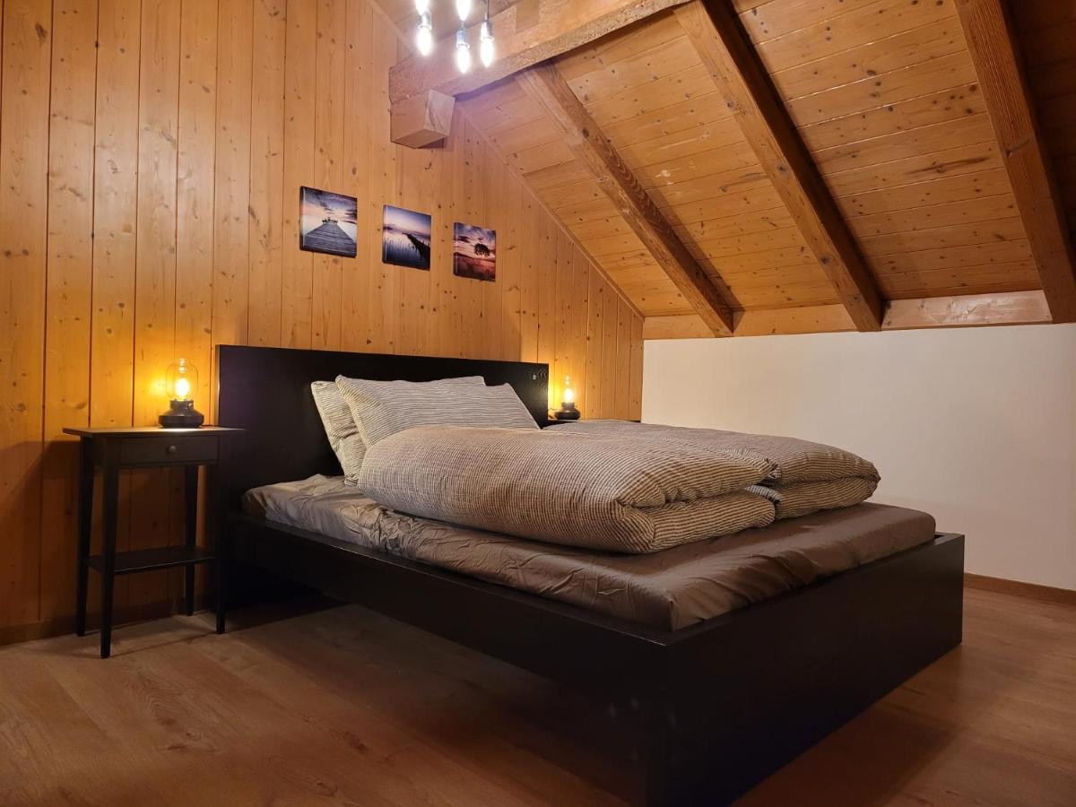 Forest View Apartment In Leissigen By Interlaken With No Kitchen Bagian luar foto